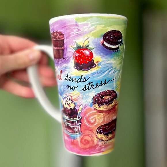 Other - VTG Faith Based Desserts Sweets Silly Tall Kitchen Coffee Tea Mug